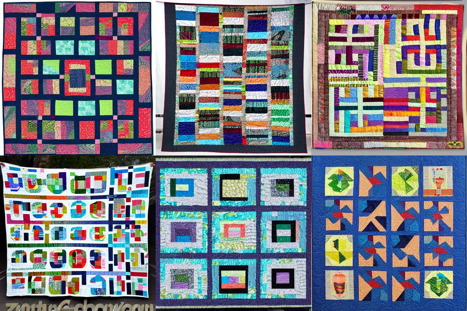 Prompt: Zoomquilt