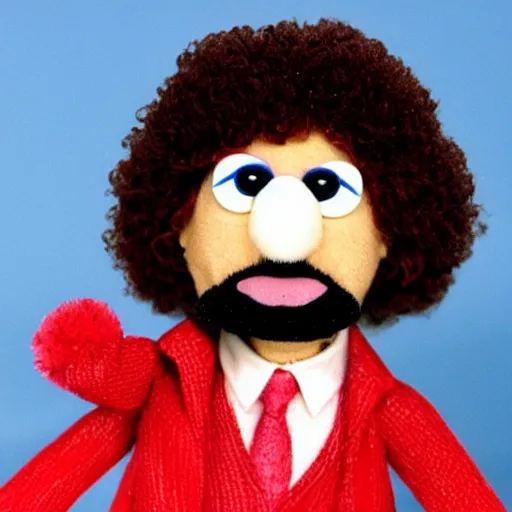 Image similar to jeff lynne as a muppet