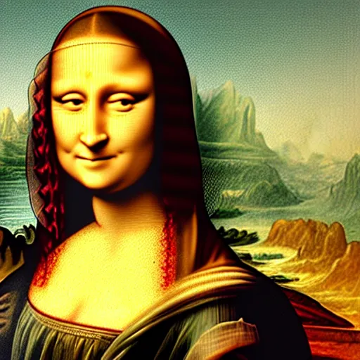 Image similar to mona lisa