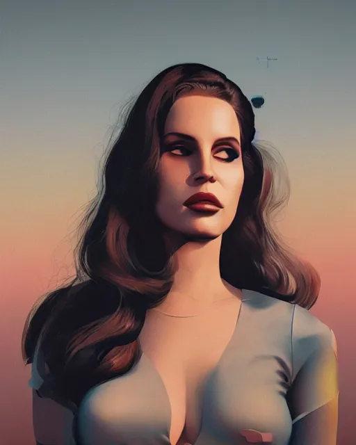 Prompt: portrait of Lana Del Rey as a cyborg. intricate abstract. intricate artwork. by Tooth Wu, wlop, beeple, dan mumford. mulholland drive by david lynch, dune by david lynch, octane render, trending on artstation, greg rutkowski very coherent symmetrical artwork. cinematic, hyper realism, high detail, octane render, 8k, iridescent accents