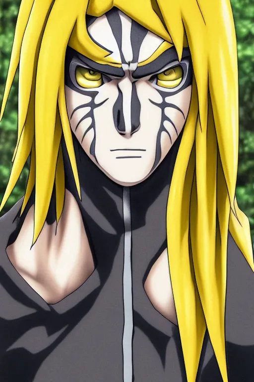 Prompt: orochimaru naruto character portrait, anime, realistic, 4 k, photo realism, perfect face