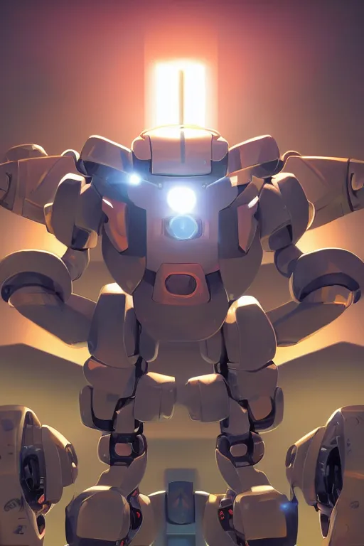 Image similar to metabots medabots medarotto medarot robot minimalist comics, behance hd by jesper ejsing, by rhads, makoto shinkai and lois van baarle, ilya kuvshinov, rossdraws global illumination ray tracing hdr radiating a glowing aura