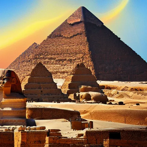 Prompt: photo of egypt in 7 0 0 ad digital painting