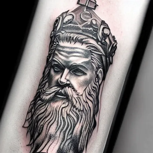 Brincarsd Tattoo Design For Zeus Full Color Neotra by denisskullnox on  DeviantArt