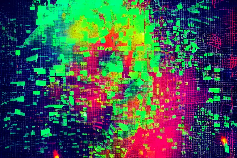 Image similar to d 4 3 5 u 0 fre, glitchcore, data mosh, glitch, 4 k