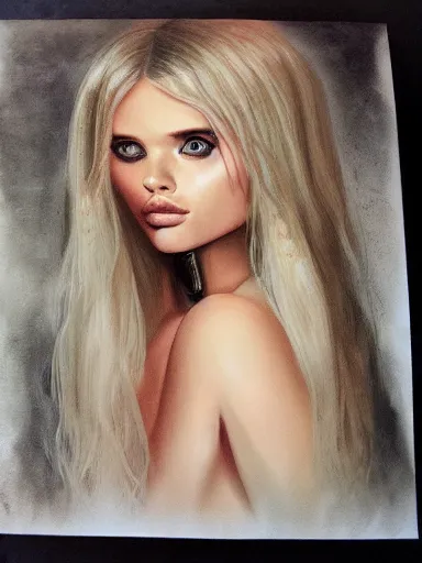 Prompt: portrait of abbey lee from legend of the cryptids