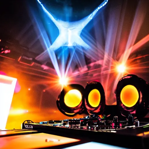 Image similar to halo on the dj decks