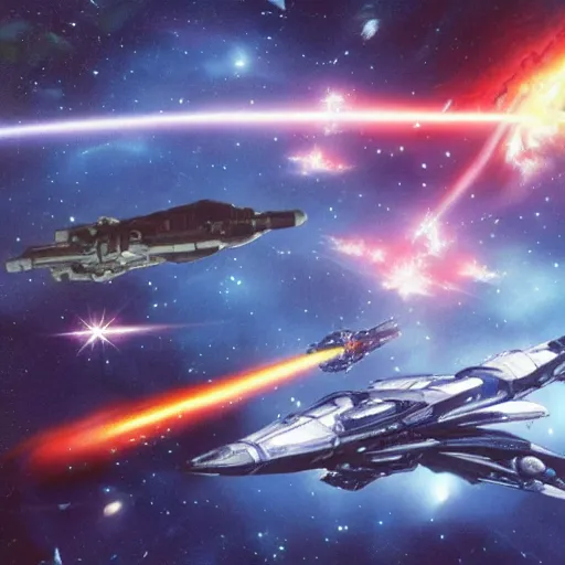 Prompt: a grand space battle of space battleship near the hyperspace flaming gate of Aldebaran, hyper detailed, very very very very beautiful, high-definition picturel