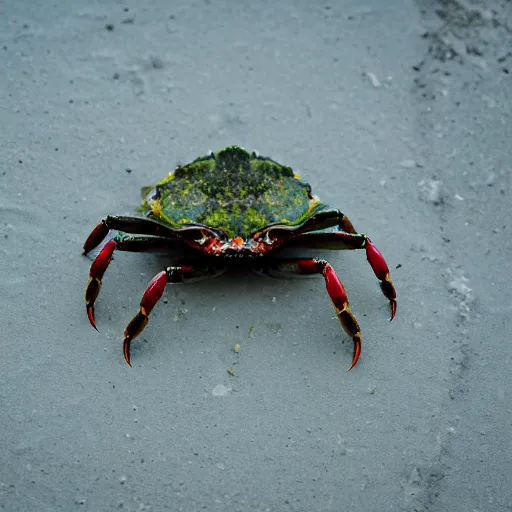 Image similar to crab monster, photography