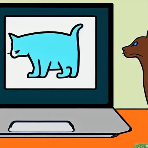 Image similar to wikihow, how to learn java with your cat, illustration
