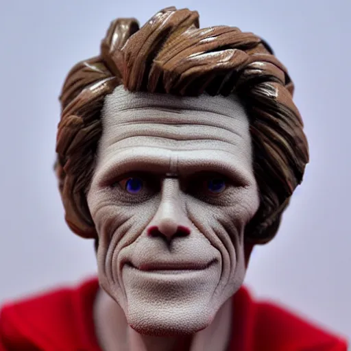 Image similar to willem dafoe made of foam : intricate, elegant, highly detailed, centered, smooth, sharp focus,