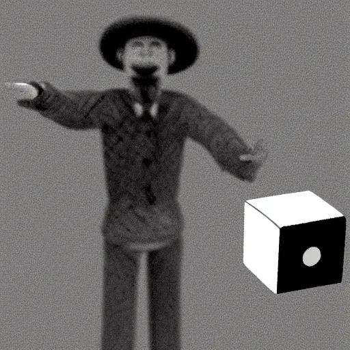 Image similar to the dice man giving you the finger