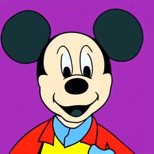 Prompt: walter white in the animation style of mickey mouse clubhouse, cartoon