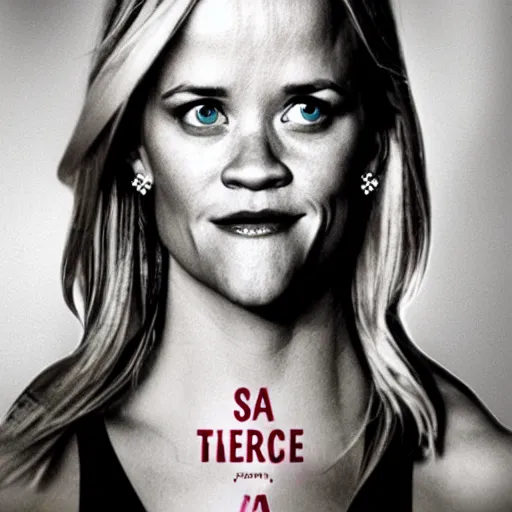 Image similar to a pile of rice double exposure reece witherspoon face