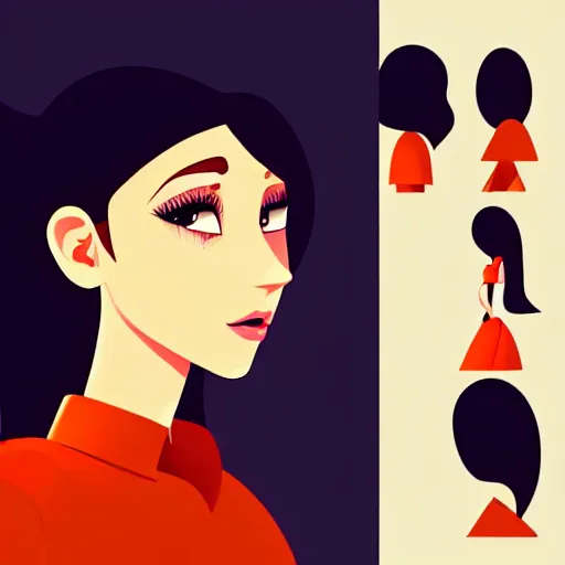 Image similar to a 2 d character design, vector art, female singer, digital art, portrait, 4 k, 8 k, sharp focus, smooth, illustration, concept art