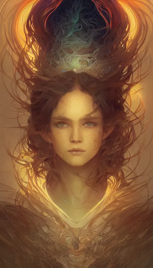 Image similar to earthsea, neon, fibonacci, sweat drops, insane, intricate, highly detailed, digital painting, artstation, concept art, smooth, sharp focus, illustration, Unreal Engine 5, 8K, art by artgerm and greg rutkowski and alphonse mucha