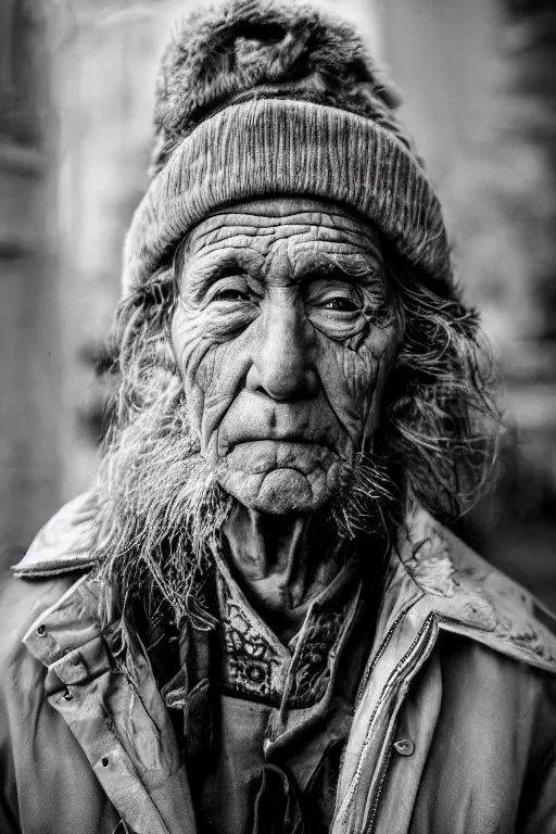 Image similar to Photo of Native Russian man Donald Tramp, portrait, skilled homeless, realistic, detailed, Donald Tramp, photorealistick, Sony A7R