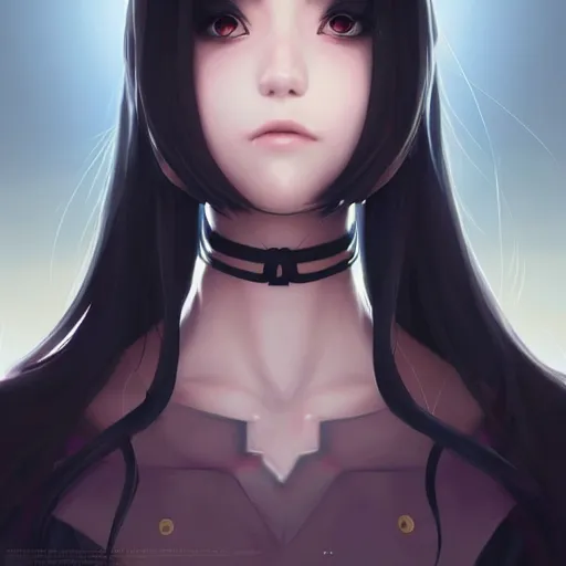 Image similar to a beautiful illustration of rosstran's nima character design, by guweiz and wlop and ilya kuvshinov and artgerm and makoto shinkai and studio ghibli, symmetrical eyes, aesthetic, gorgeous, stunning, alluring, attractive, artstation, deviantart, pinterest, digital art