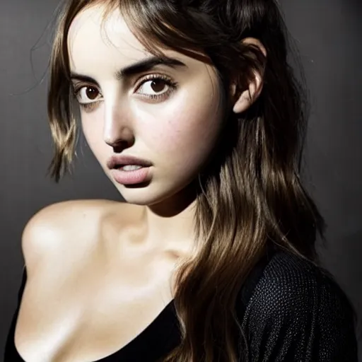 Image similar to a photo that looks a little bit like ana de armas.