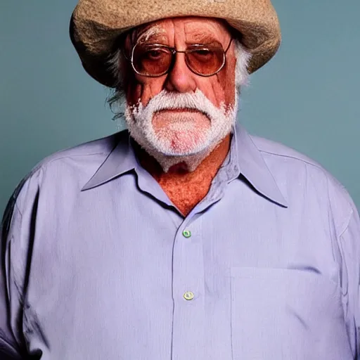 Prompt: Wilford brimley as tommy chong