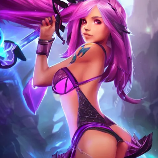 Hot Picture Of Zoe From League Of Legends Stable Diffusion