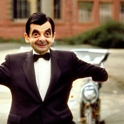 Prompt: handsome mr bean