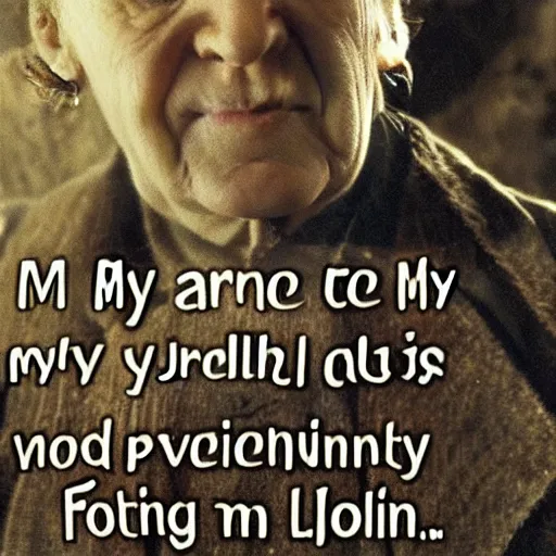 Prompt: my precious! - j. r. tolkien