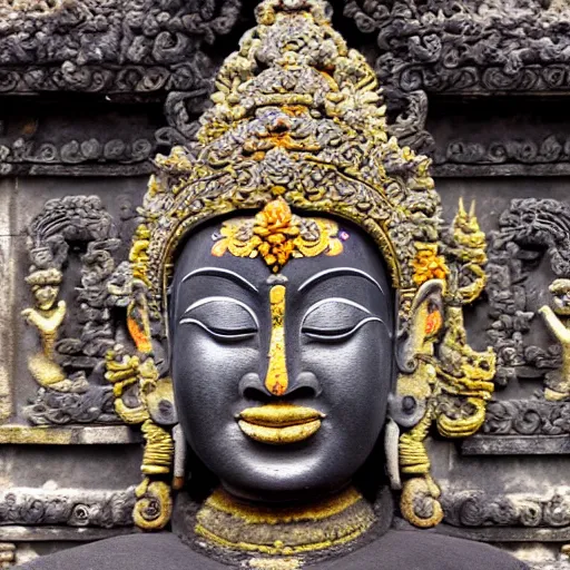 Prompt: bali temple, perfect faces