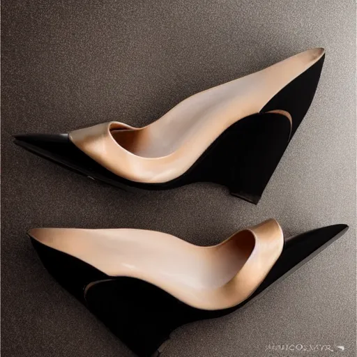 Image similar to harkonnen stiletto shoes pinterest product shot studio lighting