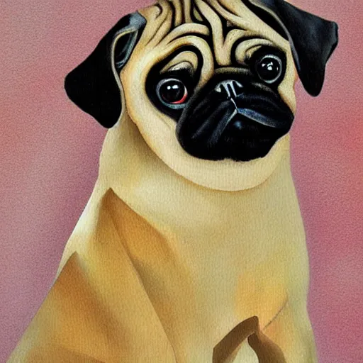 Image similar to pug by Laura Footes