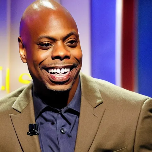 Prompt: dave chappelle as a fox news anchor