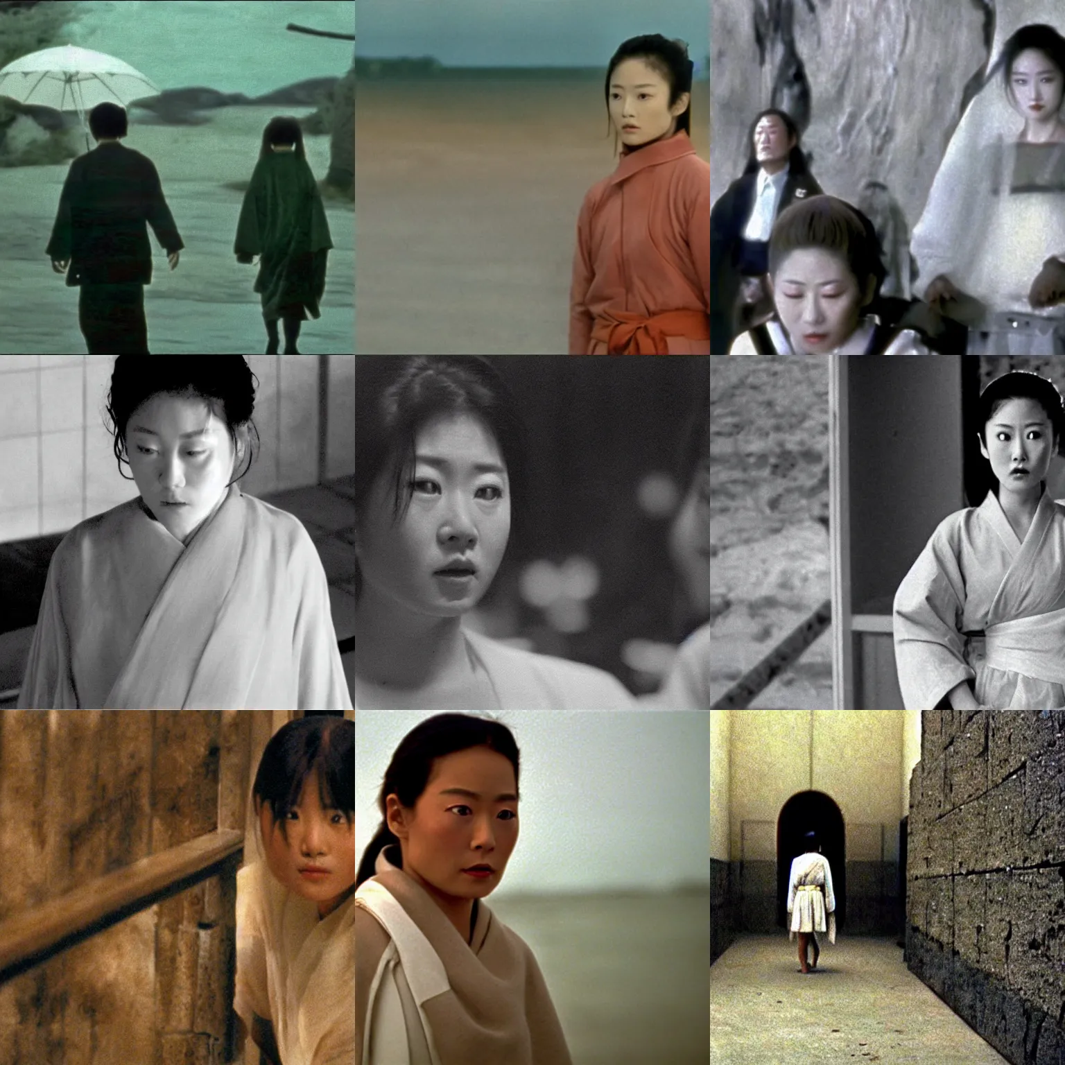 Prompt: a film still from dreams ( 1 9 9 0, by akira kurosawa )
