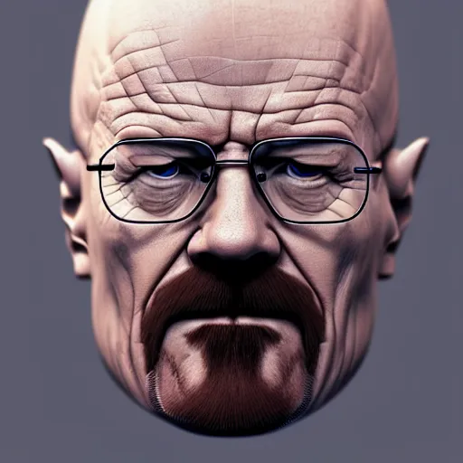 Prompt: walter white's face on a snowball, hyperdetailed, artstation, cgsociety, 8 k