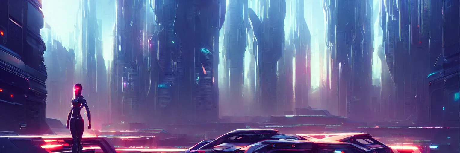 Image similar to out of focus scene of a futuristic cyberpunk cityscape, bokeh, hyper photorealistic, crispy quality, digital photography, art by pascal blanche, art by artgerm, art by greg rutkowski,