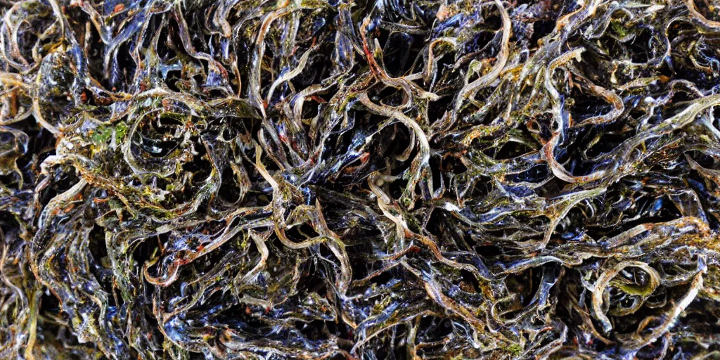 Prompt: bladder wrack and dulse seaweed