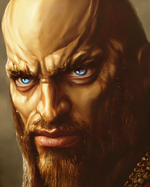 Image similar to acrylic painting portrait of balthasar gelt from warhammer, high production value, intricate details, high resolution, hdr, high definition, masterpiece, realistic, ultrarealistic, highly detailed, hd, sharp focus, non blurry, sharp, smooth