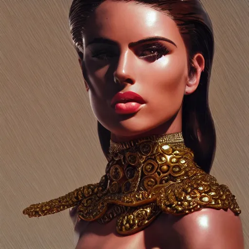 Prompt: adriana chechik bronze sculpture, portrait, future, fire, harper's bazaar, vogue, fashion magazine, intricate, concept art, close up, ornate, luxury, elite, elegant, trending on artstation, by ruan jia, by kenneth willardt, by ross tran, by wlop, by andrei riabovitchev,