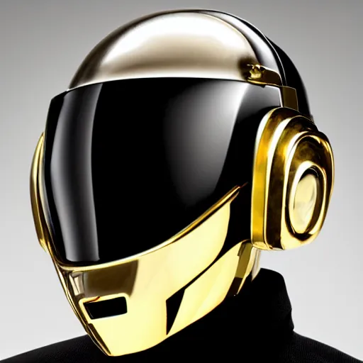 Image similar to daft punk helmet in middle age, photorealistic, portrait, 8 k detailed