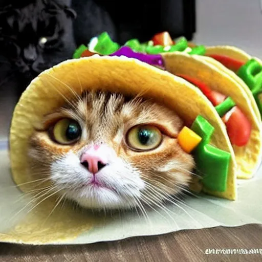 Prompt: taco cat