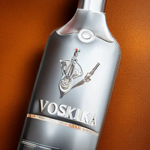 Image similar to A Vodka Bottle on the space, 8K, Ultra Detailed, Very Impressive, smooth and sharp focus