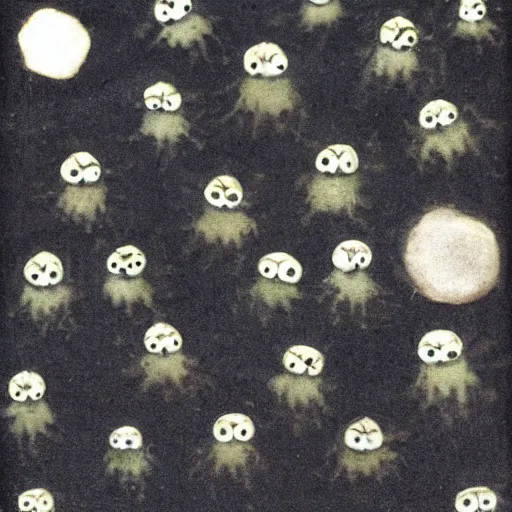 Prompt: soot sprites