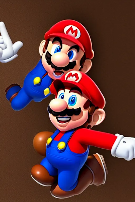 Image similar to a movie still of chris pratt as mario, highly detailed, studio lighting