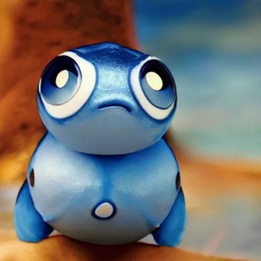 Image similar to national geographic professional photo of poliwag, award winning