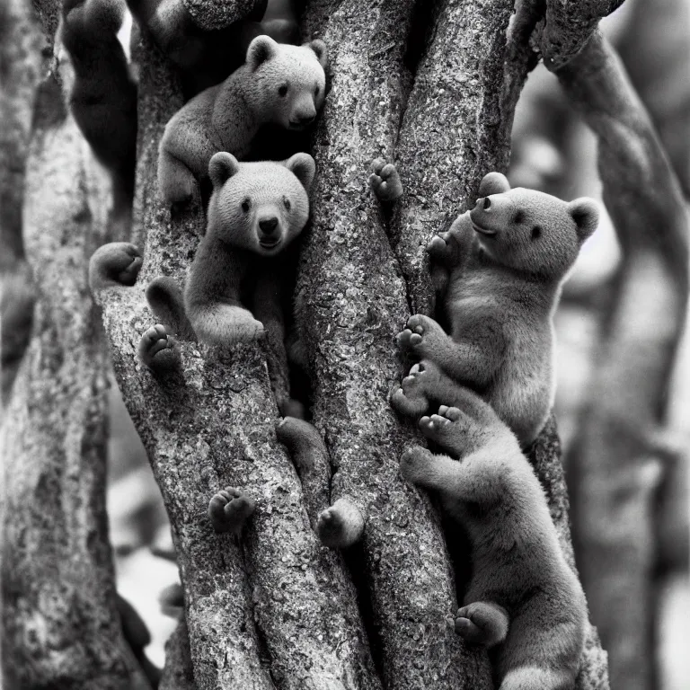 Image similar to national geographic photo of wild gummy bears wildlife photograph by ansel adams