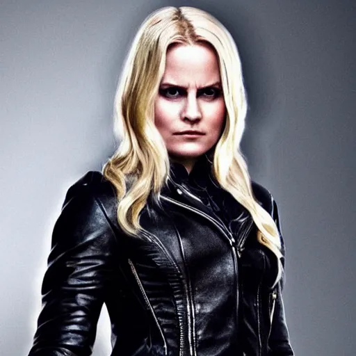 Image similar to ultra realistic evil emma swan