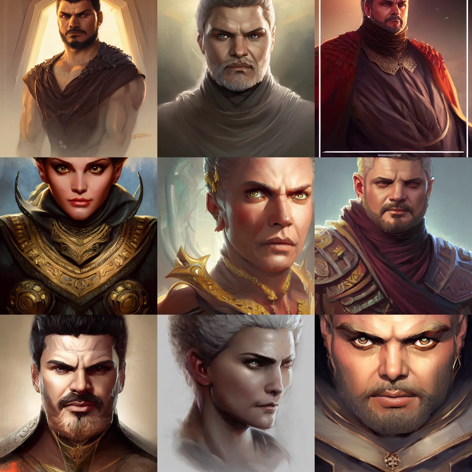 Prompt: caracalla, d & d, fantasy, portrait, highly detailed, headshot, digital painting, trending on artstation, concept art, sharp focus, illustration, art by artgerm and greg rutkowski and magali villeneuve