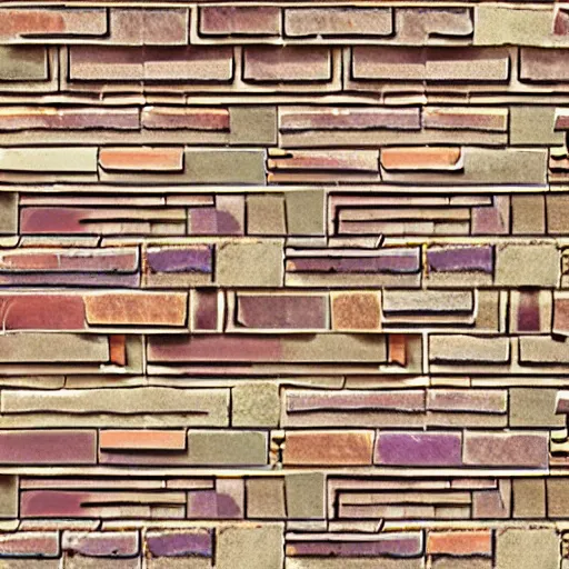 Prompt: tiling texture brick