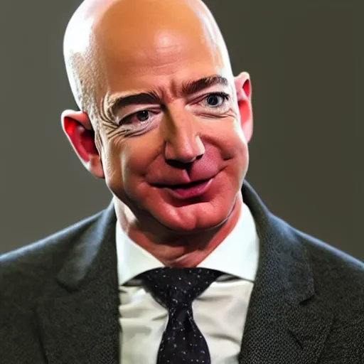 Image similar to jeff bezos as lex luthor