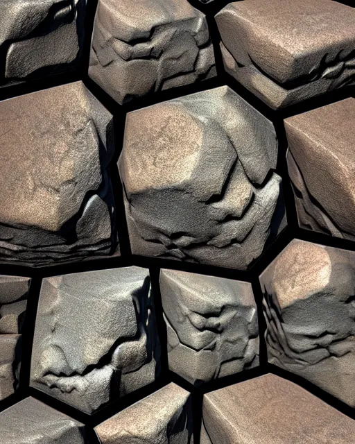 Prompt: rock pbr texture, zbrush, substance,