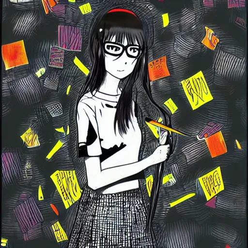 Image similar to Oyasumi Punpun